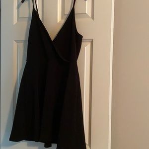 Black cocktail dress